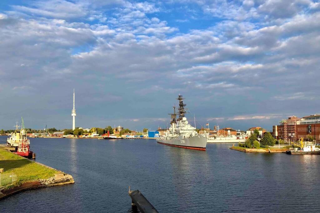 Wilhelms Havenkoje - gemütliches Innenstadtappartment Wilhelmshaven Exterior foto